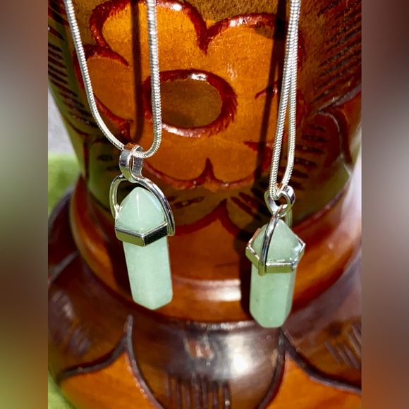 Celestial, Fun, Green & Turquoise Silver Pendant & Necklace’s- 3 Available - Picture 10 of 16